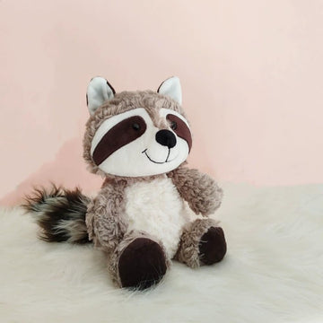 Xshelley 9.8inch Raccoon Stuffed Animal Plush Toy Raccoon Plushie Woodland Toy Soft Animal Doll,Cute Toy Gifts for Boys and Girls