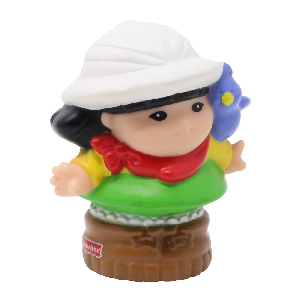 Fisher-Price Replacement Part for Collectible Little People Safari Surprise Sounds Zoo Musical Train Playset L9503 - Replacement Zookeeper Sonya Lee