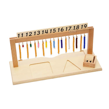 Elite Montessori Teen Bead Hanger with Beads Preschool Learning Material