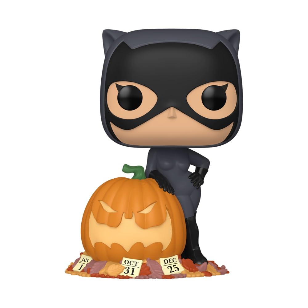 Funko! POP Vinyl Excl DC Catwoman w/Pumpkin