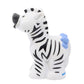 Fisher-Price Replacement Part for Collectible Little People Zoo Animals Playset 77984 - Replacement Black and White Zebra Figure with Blue Bow on Tail