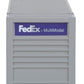 Walthers SceneMaster 53' Singamas Corrugated-Side Container-Ready to Run-FedEx MultiModal (Gray, Purple) 949-8504 HO Scale Model Railroad - Freight