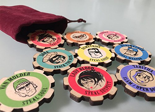 Murder at Blood Mansion Deluxe Card Game