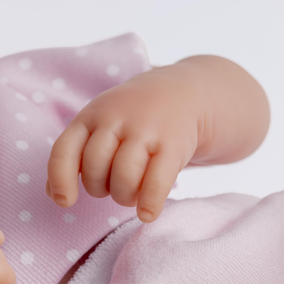 La Newborn Boutique 14" Realistic Baby Doll - 9-Piece Layette Gift Set, Soft Vinyl, Posable Limbs, Lifelike Detail - Anatomically Correct Real Girl!