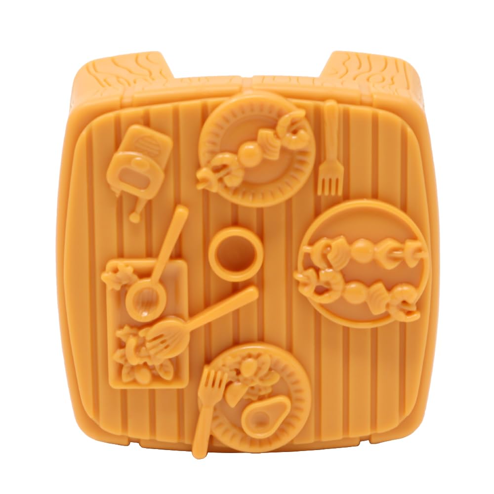 Replacement Parts for Collectible Fisher-Price Little People Barbie Dreamcamper Family Camping Playset HWB31 - Replacement Chair, Table and Tray