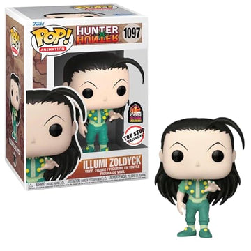 Funko Pop! Animation: Hunter X Hunter - Illumi Zoldyck LACC/Toystop Exclusive Vinyl Collectibles Figure
