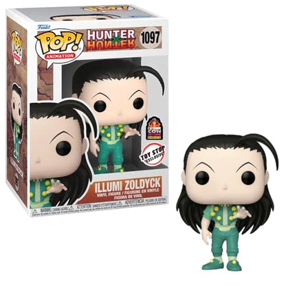 Funko Pop! Animation: Hunter X Hunter - Illumi Zoldyck LACC/Toystop Exclusive Vinyl Collectibles Figure