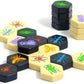 Hive Pocket Game by Smart Zone Games | Portable Abstract Strategy Game for 2 Players | Includes Ladybug and Mosquito Expansions | Compact Travel