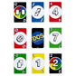 Mattel Games DOS Second Edition Family Card Game in Storage Tin with Updated Rules for Kids and Adults, Game Night, Travel, Camping and Party, UNO