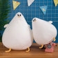 JOSON Chubby Plush Seagull Toy, Cute Cartoon Plush Fat Chicken Animal Stuffed Animal for Boys and Girls (15.78")