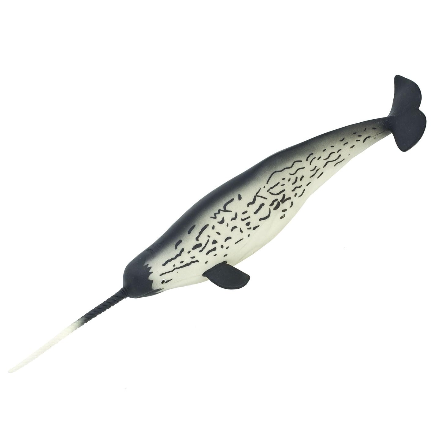 Safari Ltd. Narwhal Figurine - Realistic, Hand-Painted 10.75" Model Figure - Educational Toy For Boys, Girls & Kids Ages 3+