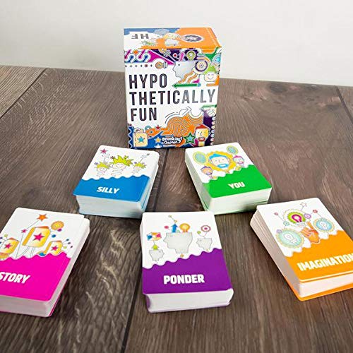 Breaking Games Hypothetically Fun - an Icebreaker Card Game, 350 Thought-Provoking Questions for Deeper Connections & Endless Laughs - Perfect