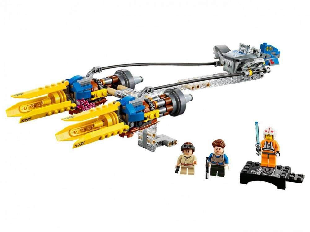 LEGO Star Wars: The Phantom Menace Anakin's Podracer – 20th Anniversary Edition 75258 Building Kit (279 Pieces)
