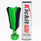 Kickit | The Original Birdie Soccer PRO Trainer | Play Outdoors, Indoors or Backyard, Beach or Tailgate, All Ages Fun & Travel Friendly (Black/Green)
