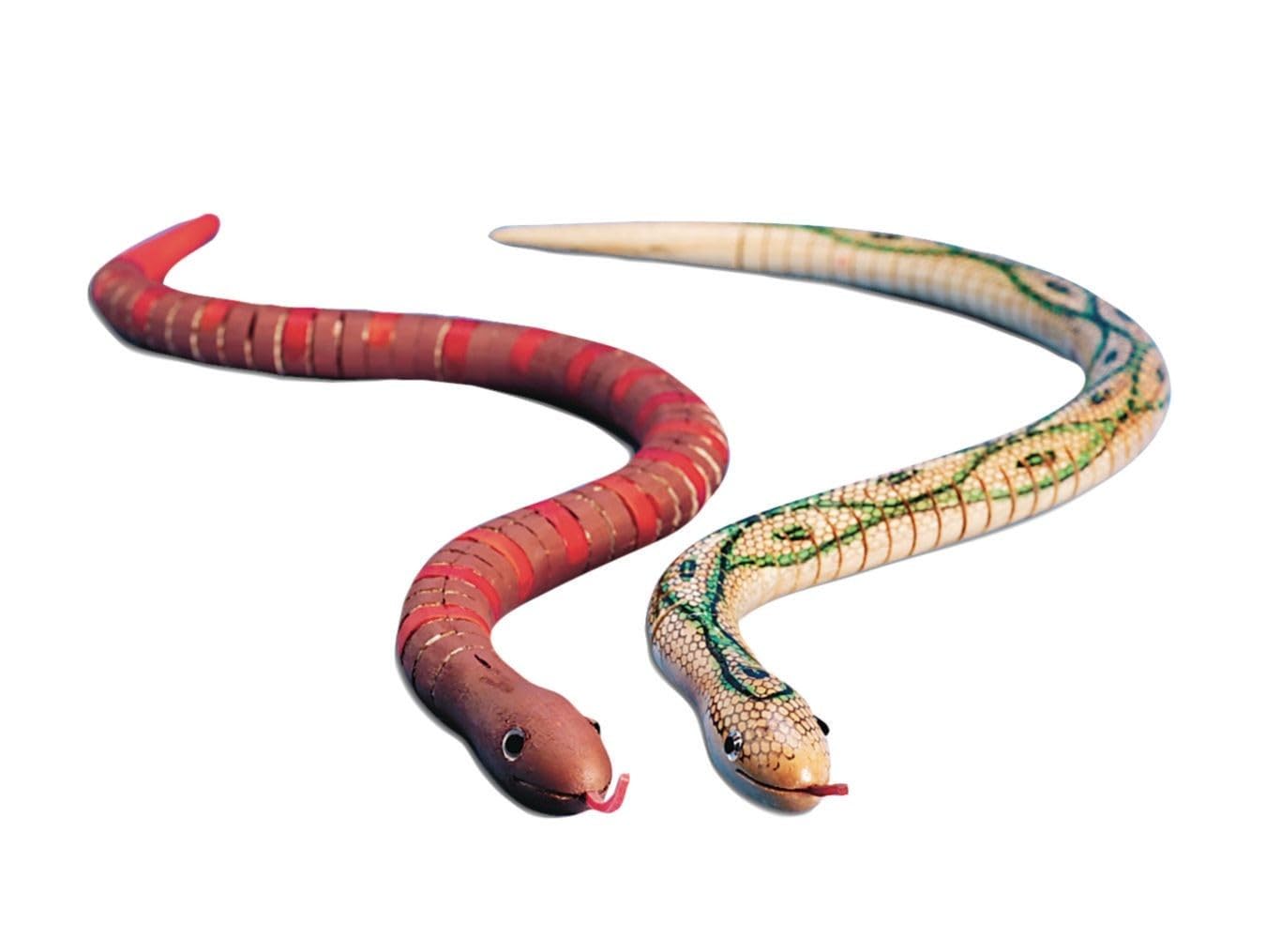 S&S Worldwide Flexible Wooden Snake Craft Kit (Pack of 12)