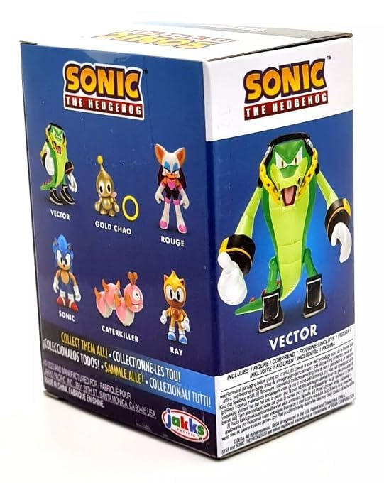 JAKKS Pacific Sonic The Hedgehog Vector 2.5" Action Figure
