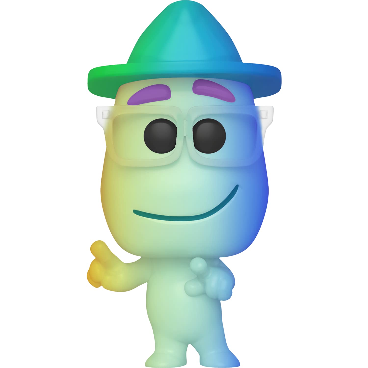 Funko Joe Gardner [Soul World]: P o p ! Vinyl Figurine Bundle with 1 Compatible 'ToysDiva' Graphic Protector (744-47949 - B)