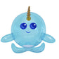 SWIMLINE Inflatable Beach Ball - Playful Pool & Beach Accessory for Parties, BBQs, and Backyard Fun, Whimsical Design, Narwhal, 20"