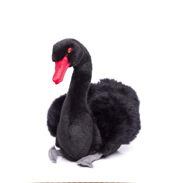 TAMMYFLYFLY Swan Plush Toy (Black)