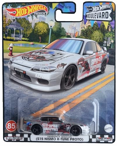 Mattel Hot Wheels Nissan Silvia, Boulevard Series [Silver]