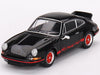 911 Carrera RS 2.7 Black with Red Stripes Limited Edition to 4800 pieces Worldwide 1/64 Diecast Model Car by True Scale Miniatures MGT00688