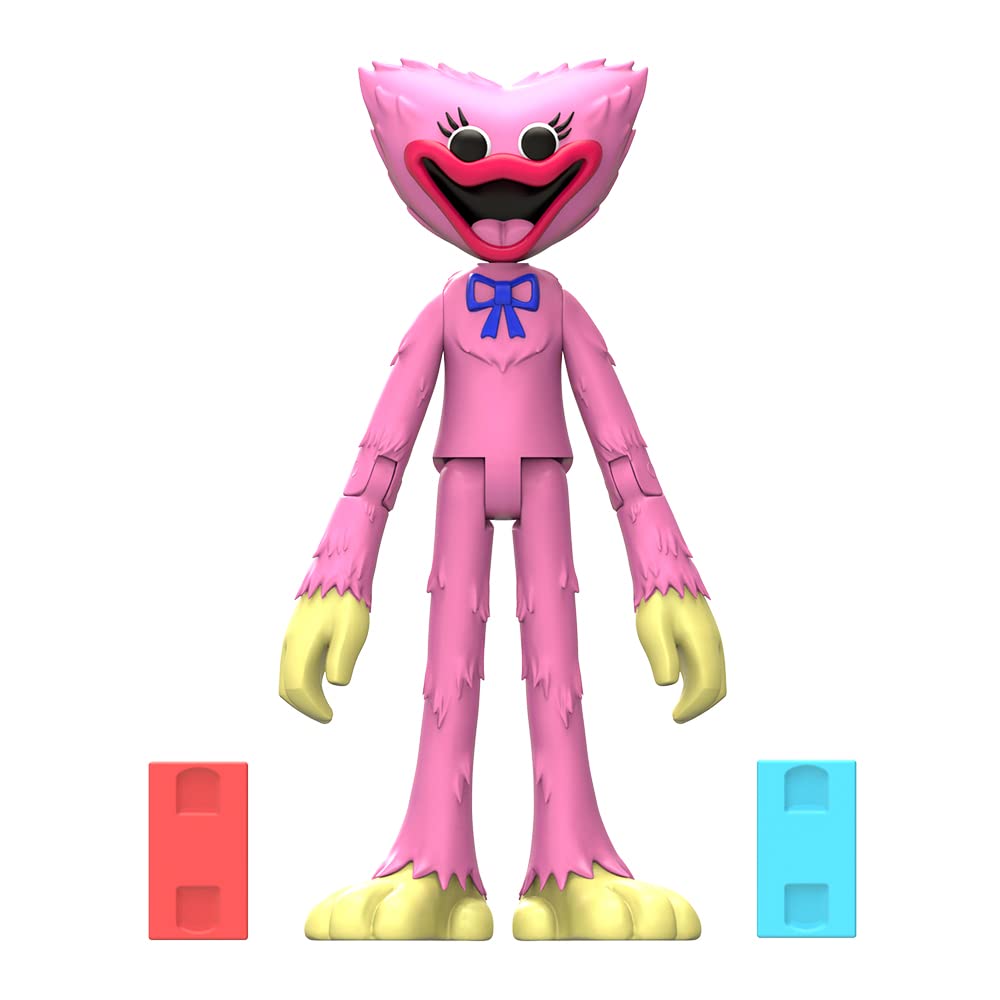 Poppy Playtime Kissy Missy Action Figure (5'' Posable Figure, Series 1) [Officially Licensed] (AF7702)