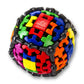 Project Genius GEAR BALL by Mefferts- Speed Cube, 3x3 Speed Cube, One-player Games, Brain Teasers, Multi-Color, Puzzle Cube, Gift for Children, Gift