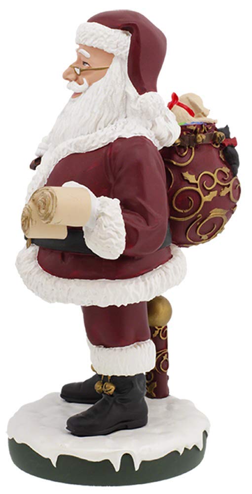 Royal Bobbles Santa Claus BobbleHIPS Christmas Collectible Bobblehead Statue