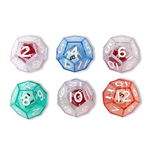 Koplow Games 12-Sided Double Dice Set Classroom Accessories
