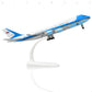 QIYUMOKE 1/300 Air Force One Metal Airplane Model 747 with Stand (7.8-inch L) for Boeing 747 VC-25A Diecast Airplane Model kit for Adult Aviation