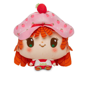 TeeTurtle Cloudheads Strawberry Shortcake Plush - 5-Inch Official Strawberry Scented Stuffed Animal with Embroidered Details - Soft Cuddly Plush Toys