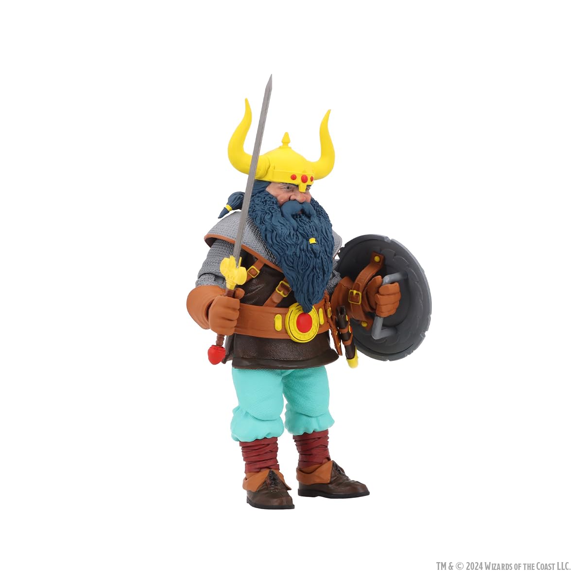 WizKids Dungeons & Dragons 7” Scale Action Figure - Limited 50th Anniversary Edition Elkhorn Figure