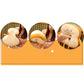 17“Toast Bread Pillow Funny Food Plush Toy Pillows Small Cute Stuffed Plush Toast Sofa Pillow for Kids Adults Gift Home Bed Room Decor (Toast