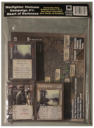 Warfighter: Vietnam Campaign #1 - Heart of Darkness Card Deck Game Accessory