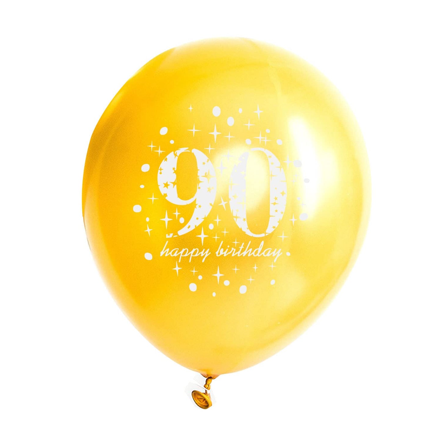 SHUNTAI 90th Birthday Balloons Gold and Black Party Decor Supplies