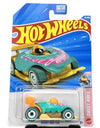 Hot Wheels Donut Drifter [Teal Icing] Sweet Rides 1/5, 54/250, 1:64 Scale Diecast Toy Vehicle