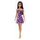 Barbie Doll (11.5 Inches) with Colorful Butterfly and Barbie Logo Print Dress & Strappy Heels, Ages 3 & Up