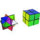 California Creations The Amazing Star Cube: 2 Piece Transforming Geometric Puzzle - Solve The Cube To Find The Hidden Star