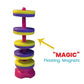 hand2mind Magnetic Science Kit for Kids 8-12, Kids Science Kit with Fact-Filled Guide, Make Magnets Float and Build a Compass, STEM Toys, 9 Science