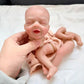 LSOAARRT Reborn Kit 11inch Already Painted Doll Kit with Painted Hair Cloth Body Hand-Details Painting with Visible Venis