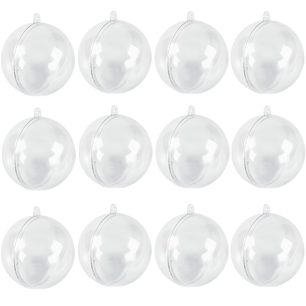 Do It Yourself Clear Ornament 12 Pc - Crafts for Kids and Fun Home Activities