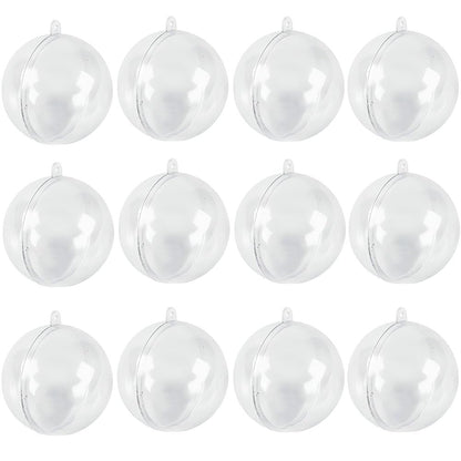 Do It Yourself Clear Ornament 12 Pc - Crafts for Kids and Fun Home Activities