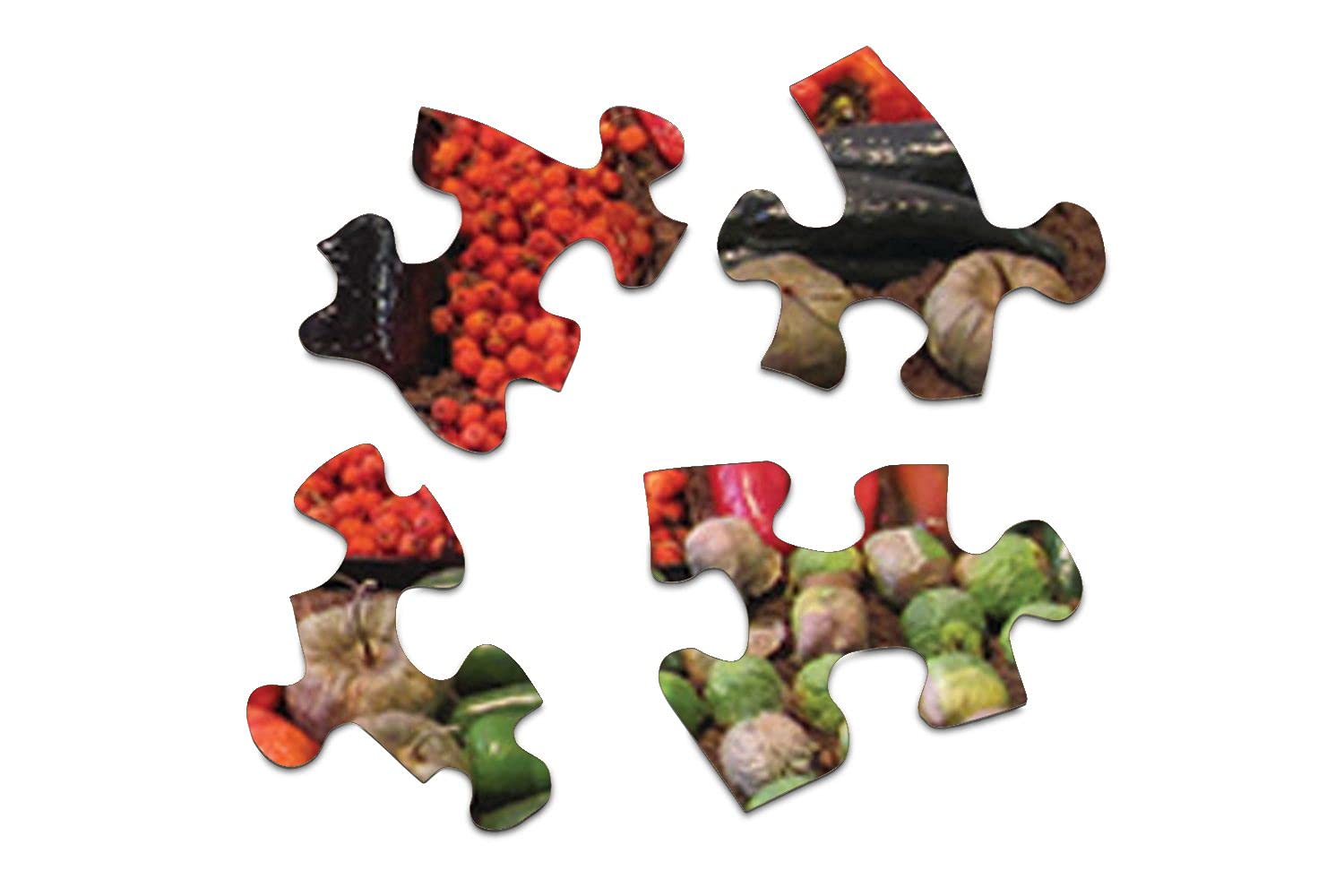 Springbok Puzzles - Farm Fresh - 1000 Piece Jigsaw Puzzle - Large 30 Inches by 24 Inches Puzzle - Made in USA - Unique Cut Interlocking Pieces