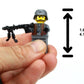 Battle Brick 1.6 Inches Tall Collectible German WW2 Soldier MG34 Custom Minifigure | Genuine Military Minifig | Printed in The USA | World WAR 2 |