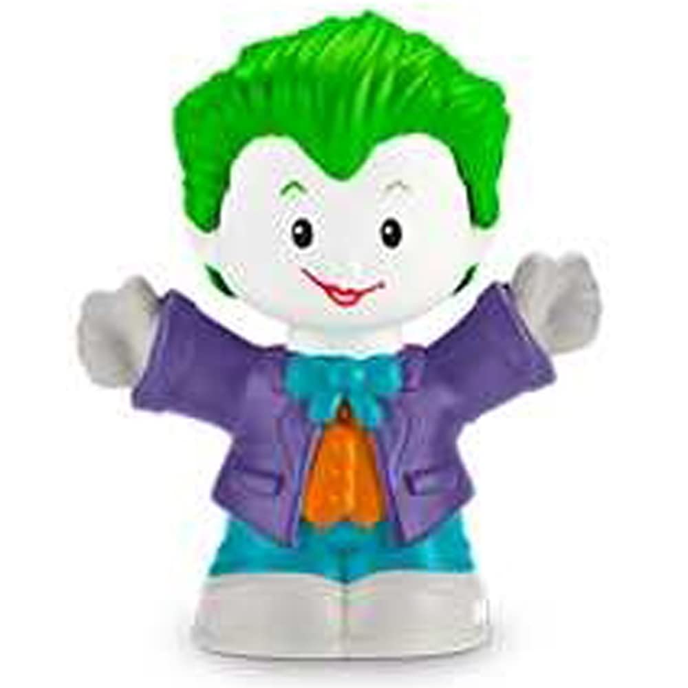 Replacement Part for Fisher-Price Little People Inspired by DC Superfriends Deluxe Batcave Playset HHY77 - Replacement Joker Figure