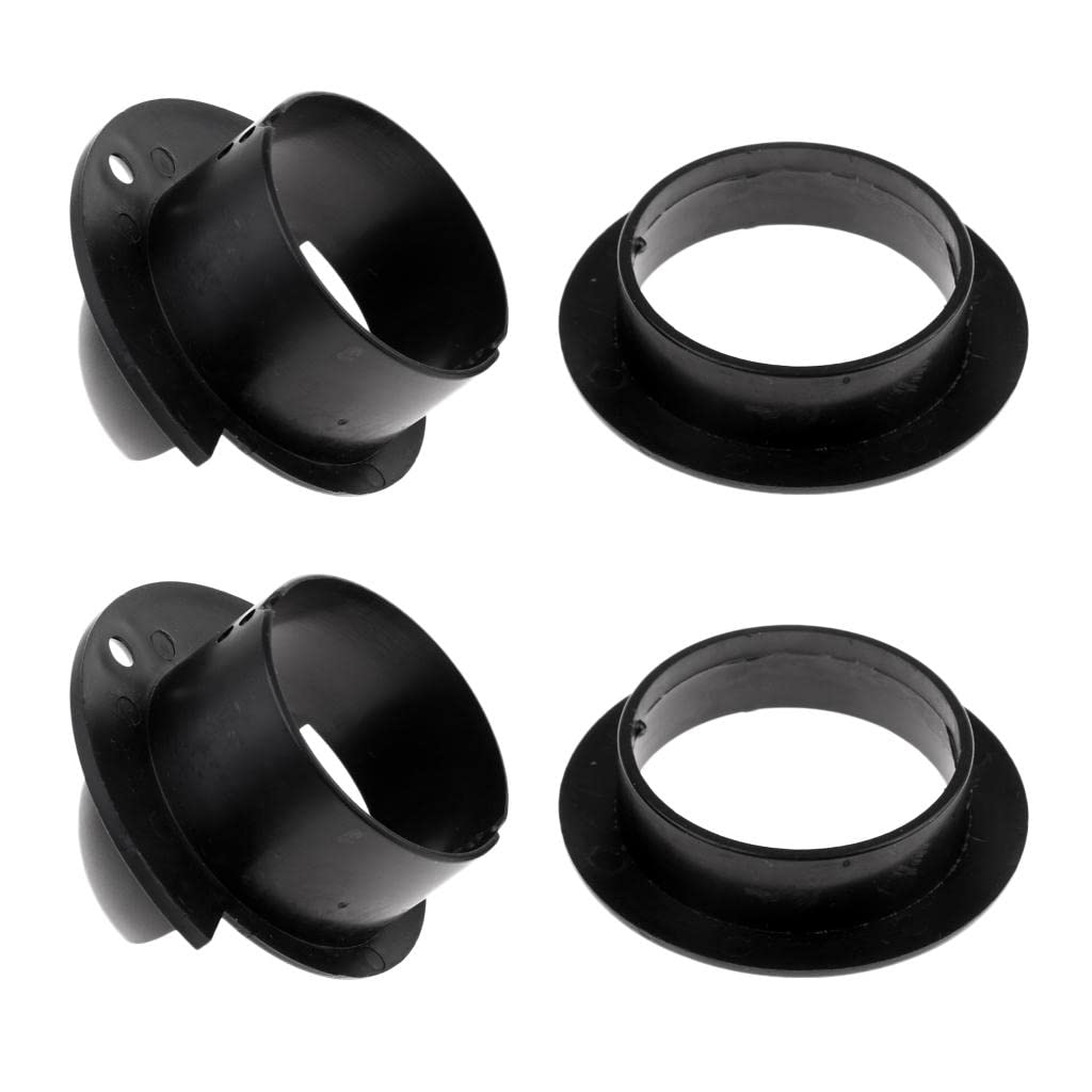 AMLESO Set of 2 Plastic Foosball Table Entry Courts Table Soccer
