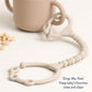 Itzy Ritzy Toy & Snack Cup Straps - Adjustable Straps for Keeping Baby's Toys Nearby - BPA-Free Silicone - Tethers for Strollers, High Chairs & Car