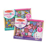 Melissa & Doug Sweet Hearts and Butterfly Friends Bead Set of 2-250+ Wooden Beads