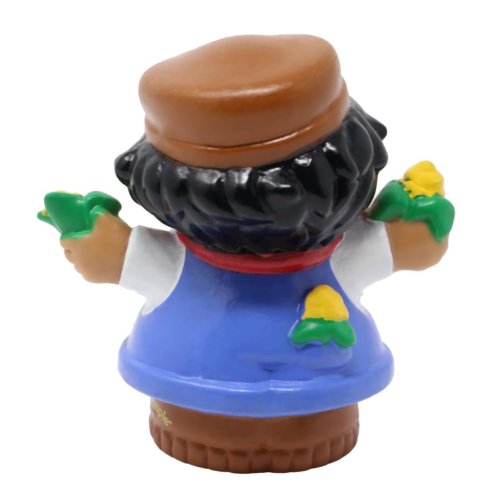 Fisher-Price Replacement Part for Collectible Little People Stable Barn Animal Sounds Farm Tractor Playset 77709 - Replacement Hispanic Farmer Roberto