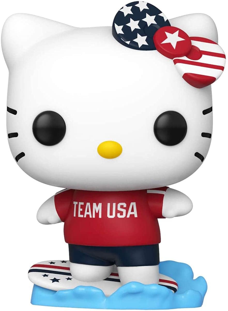 Funko Pop! Sanrio: Hello Kitty Sports - Surfing Hello Kitty, Multicolor (48693)